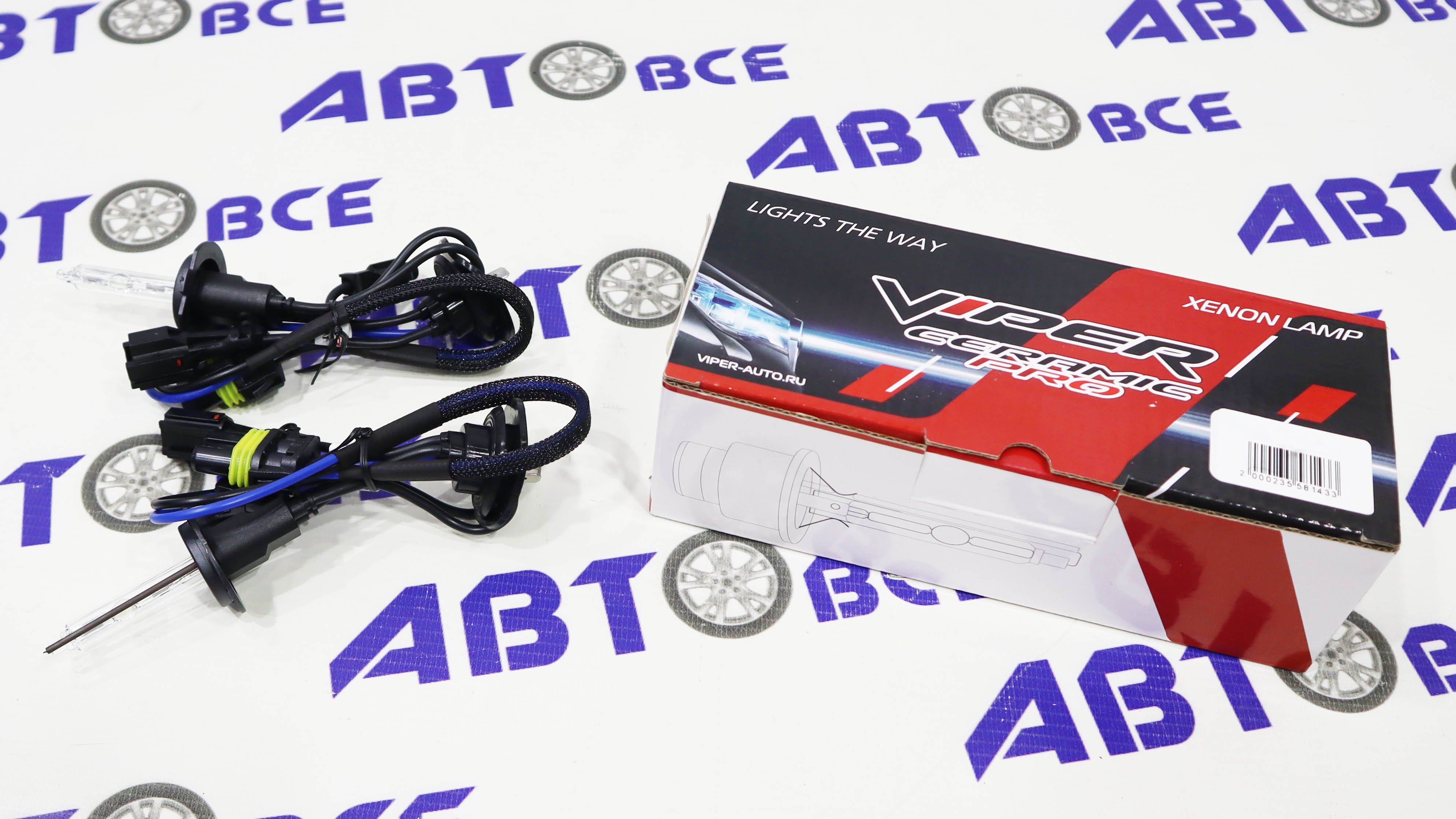 Лампа фары XENON H7 4300K (2шт) Viper